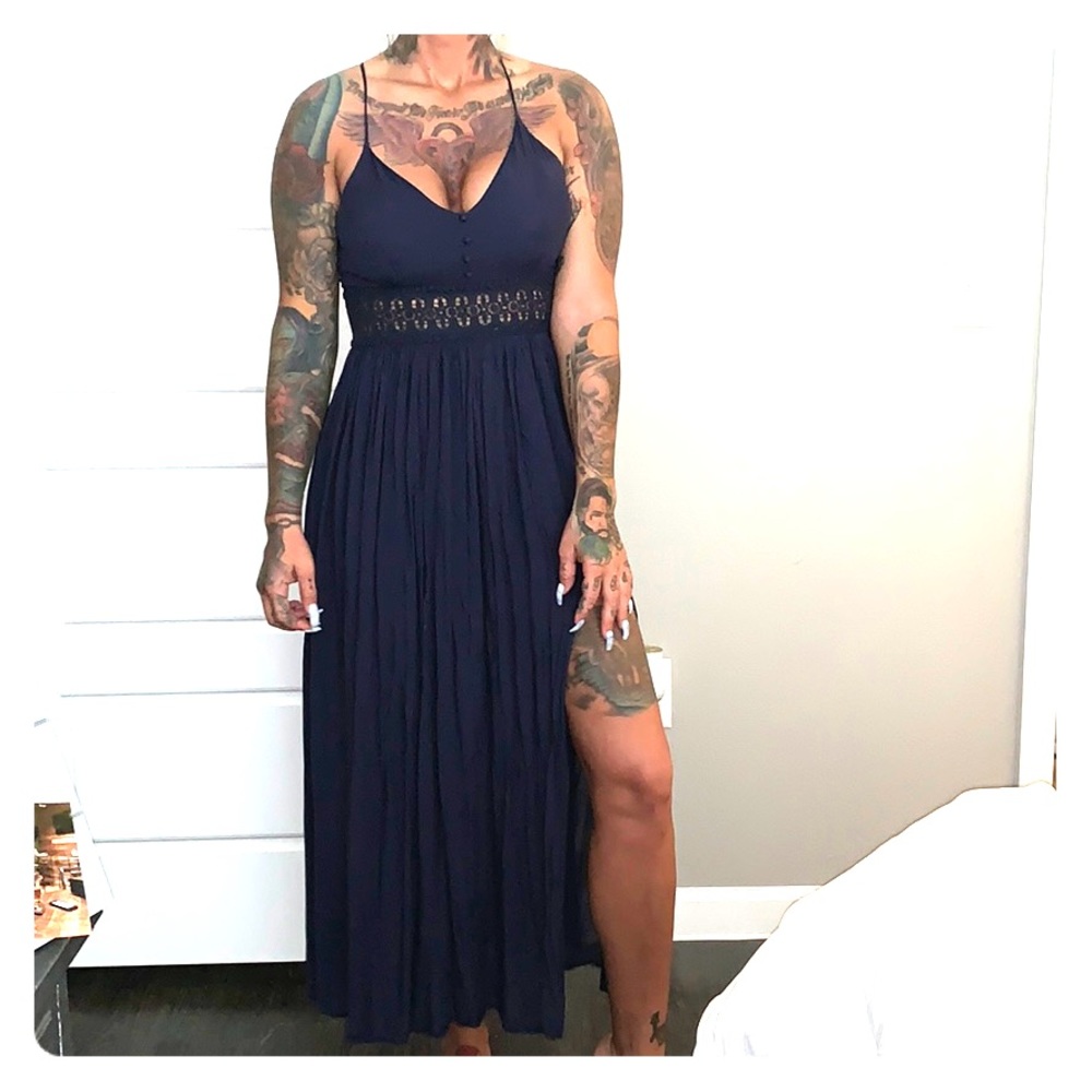 Cute navy blue dress